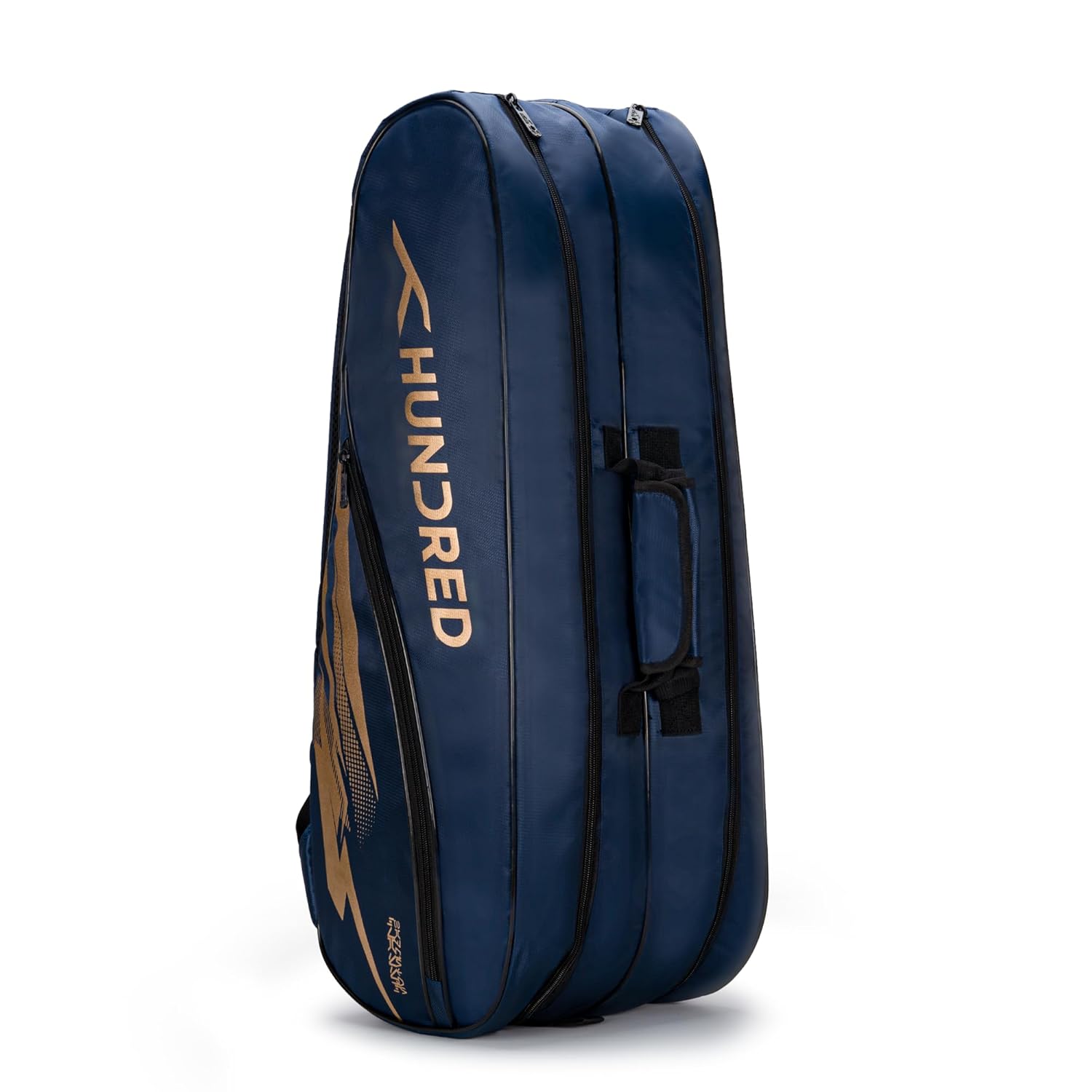 Hundred Cosmogear Badminton Kit-Bag (Navy)|Double Zipper